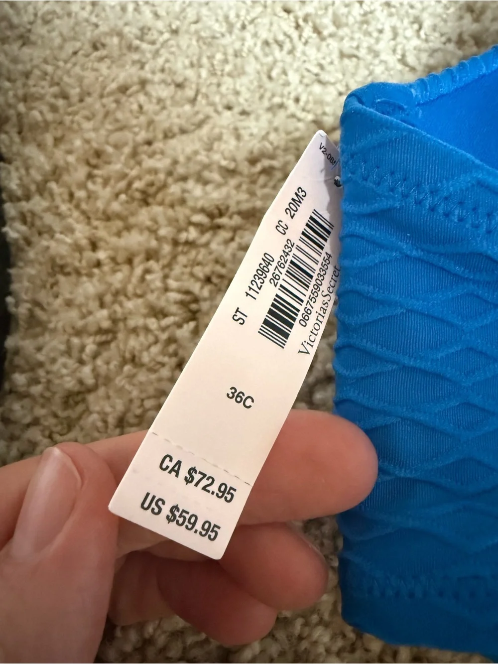 NWT! VS Bombshell Swim Top - Picture 2 of 3